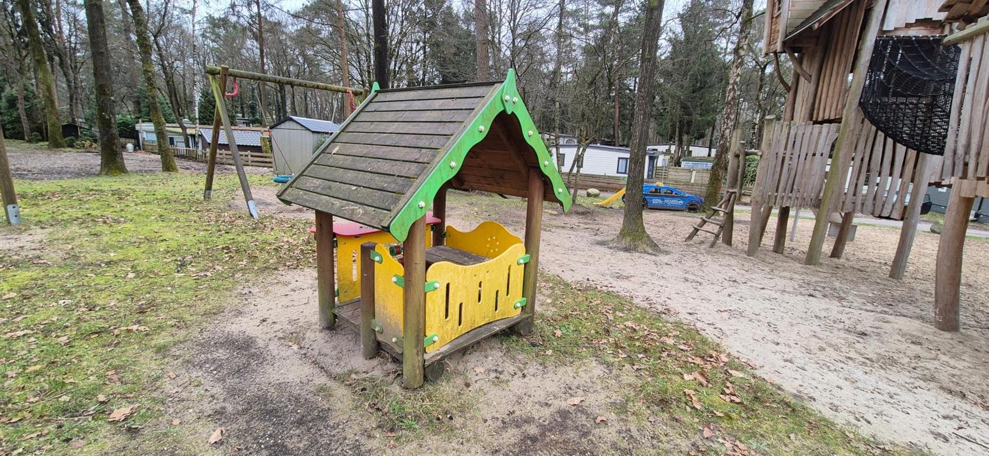 Het Veluwse Boshuisje Knus Chalet Met Omheinde Tuin Op De Veluwe Hoenderloo Ngoại thất bức ảnh